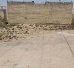 زمین ب متراژ۱۲۰ سلیچ غربی