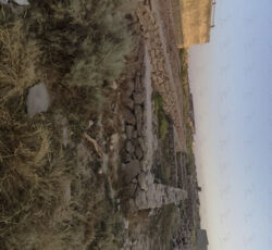 زمین مسکونی تاحدودی سنگ کاری شده