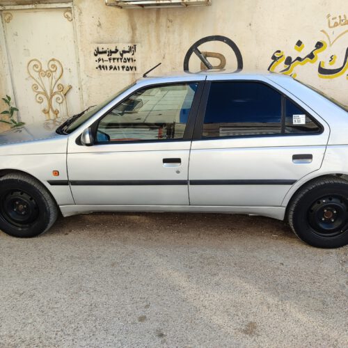 فروش یک دستگاه پژو 405 دوگانه سوز شرکتی