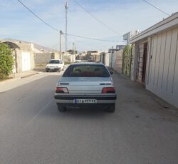 پژو 405نقره ای دوگانه سوز شرکتی