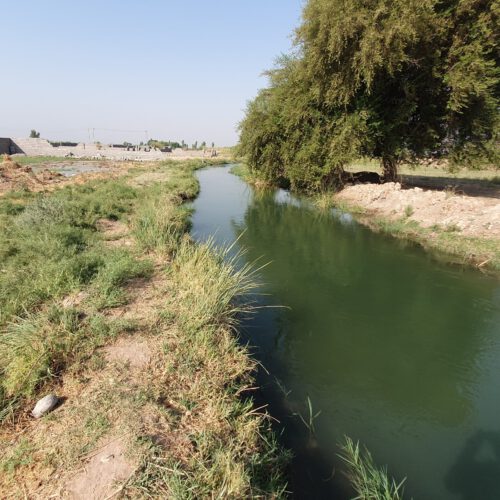 زمین باغچه در جاده زاویه 572 متر