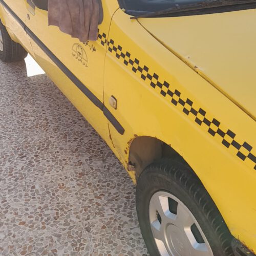 تاکسی پژو مدل 95دوگانسوز فابریک معاوضه با پراید