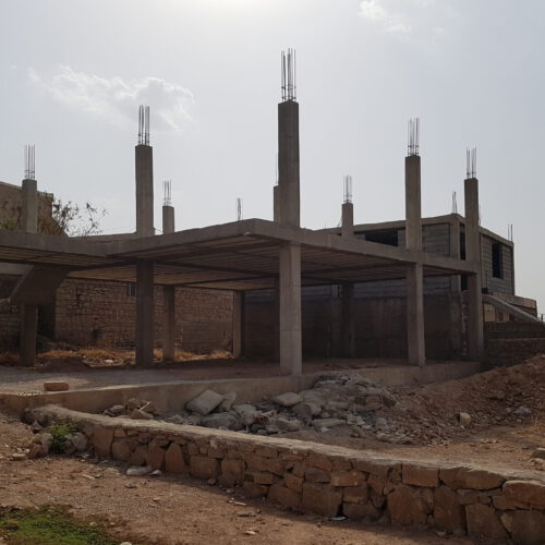 فروش ساختمان نیمه ساخته ی دوطبقه در جی تایپ مسجدسلیمان