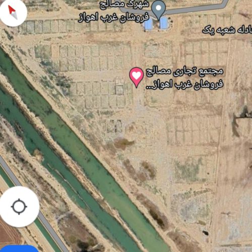 فروش زمین تجاری 525 متری سند تک برگ