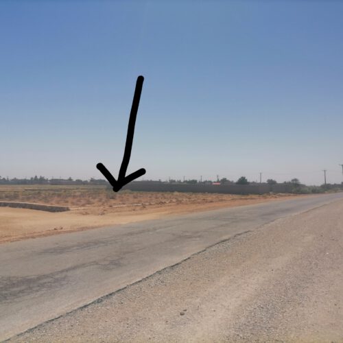 زمین 1000 متری سنگ کاری شده (کشاورزی)