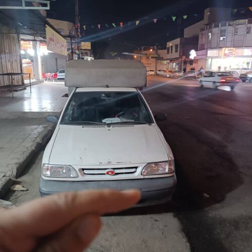 پراید وانت مدل93دوگانه