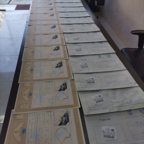250 متر زمین ملکی سند دار و  کلیه استعلامات