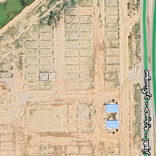 فروش زمین تجاری 525 متری سند تک برگ