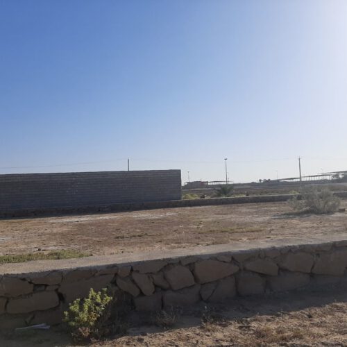 زمین 1000 متری سنگ کاری شده (کشاورزی)