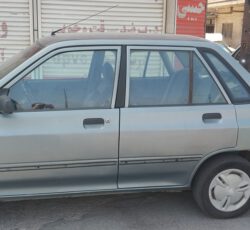 پراید 86 بدون رنگ و تصادف و بسیار کم کارکرد