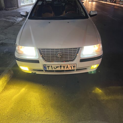 سمند سفید مدل 98 مولتی پلکس