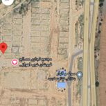 فروش زمین تجاری 525 متری سند تک برگ