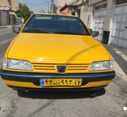 پژو دوگانه فابریک مدل 96 تاکسی