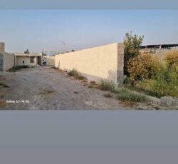 زمین باغچه 500متر