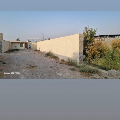 زمین باغچه 500متر