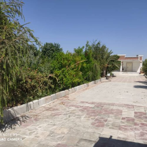 فروش باغ ویلا معاویه با ملک در شوشتر و اهواز