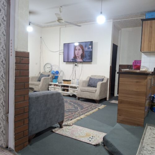 آپارتمان 63 متری دوخوابه هم کف