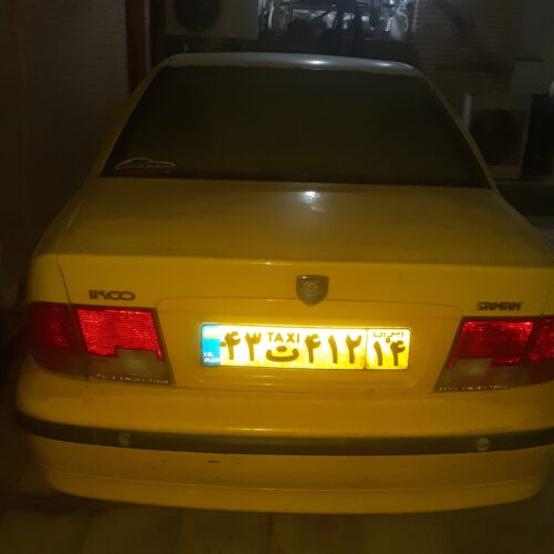 سمند تاکسی داخل شهری دوگانه فابریک مدل 90
