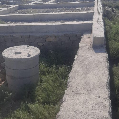 زمین پی و شنارژ بسته شده
