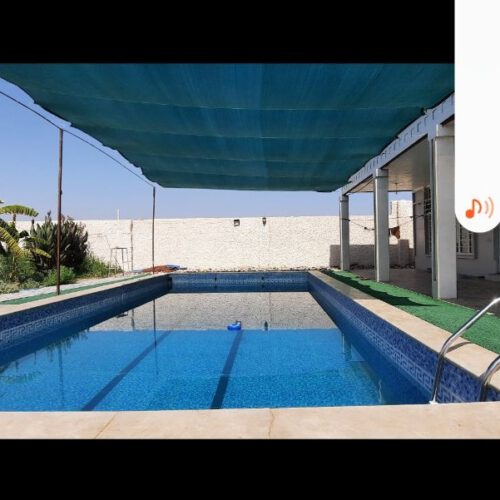 ویلا باغ ساخته شده با تمام وسایل واقع در دزفول