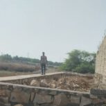 زمین بنیادی مسکونی دارای وام و پروانه ساخت زمین مثنی شده